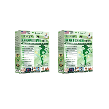 💫Official Store |🥇 Solaroza® Moringa & Berberine 10-IN-1 Advanced Nano Microneedle Patch (Once Daily, visible changes in 7 days) ✅ Obesity, Diabetes, Sleep Apnea, And Joint Issues