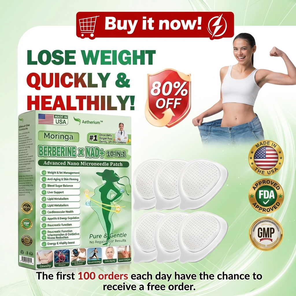 🚨 FLASH SALE: Upgrade to VIP NOW⚡Official Store | 🍋 Solaroza® Moringa & Berberine 10-IN-1 Advanced Nano Microneedle Patch (Once Daily, visible changes in 7 days) ✅ Obesity, Diabetes, Sleep Apnea, And Joint Issues